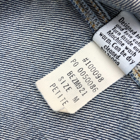 Calvin Klein CK Denim Jean Vest - Picture 7 of 8